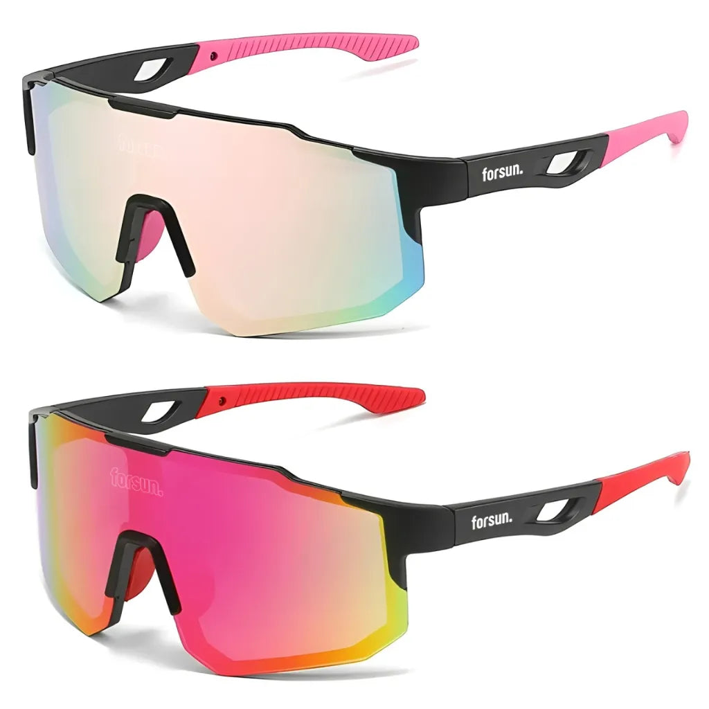 Combo Leve 2 Movement - Óculos de Sol Esportivo para Corrida Ciclismo e Beach Tennis