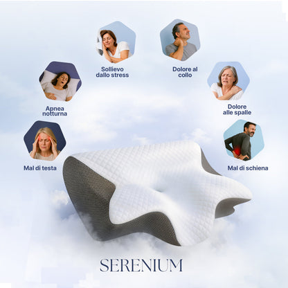 OrthoSleep™ – Travesseiro Cervical Ortopédico Anti Dor no Pescoço
