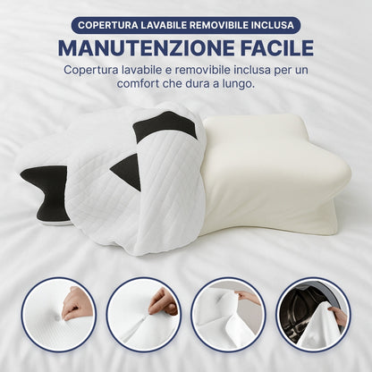 OrthoSleep™ – Travesseiro Cervical Ortopédico Anti Dor no Pescoço