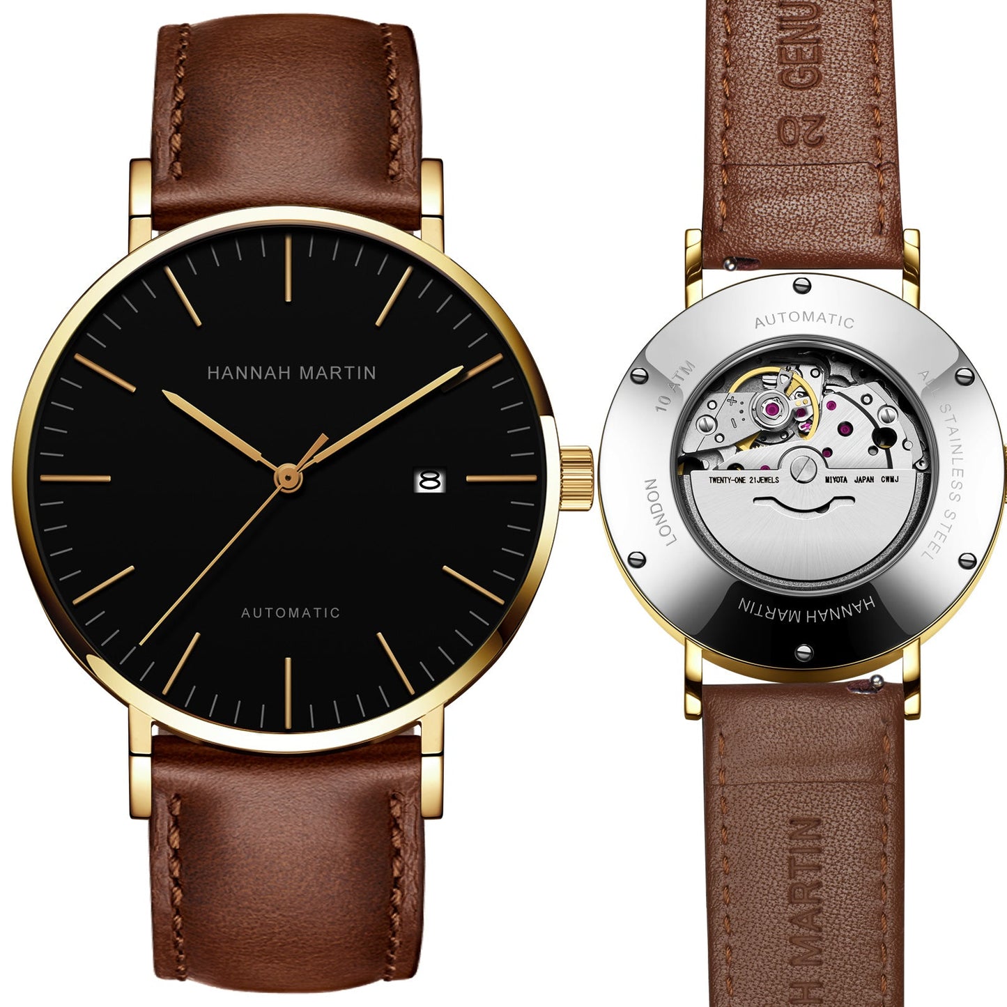 Automatic Mechanical Watch 316 Stainless Steel Case