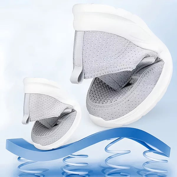 Sapato Ortopédico Feminino para Pés Inchados e Sensíveis