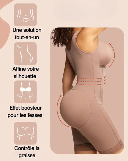 Cinta Pós-Parto Modeladora com Sustentação Abdominal e de Cintura – Formeva®