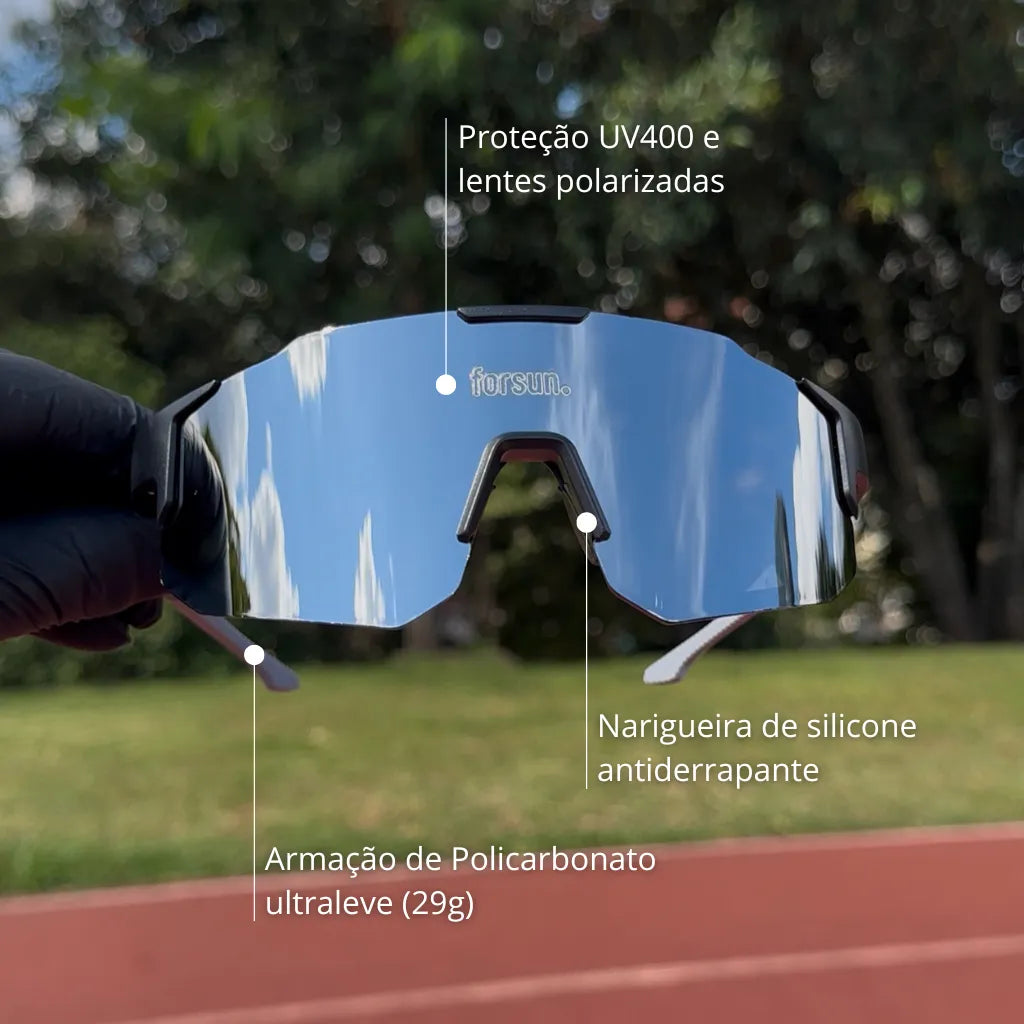 Combo Leve 2 Movement - Óculos de Sol Esportivo para Corrida Ciclismo e Beach Tennis