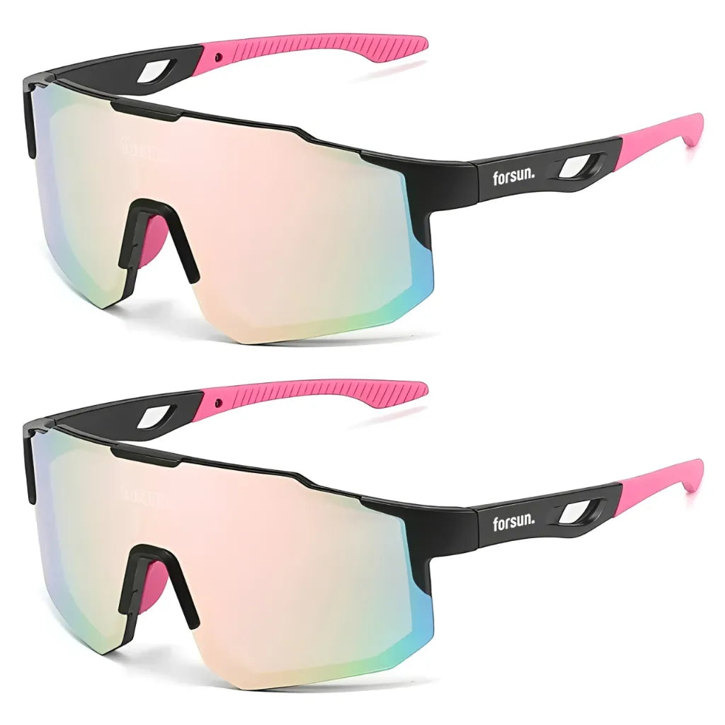 Combo Leve 2 Movement - Óculos de Sol Esportivo para Corrida Ciclismo e Beach Tennis