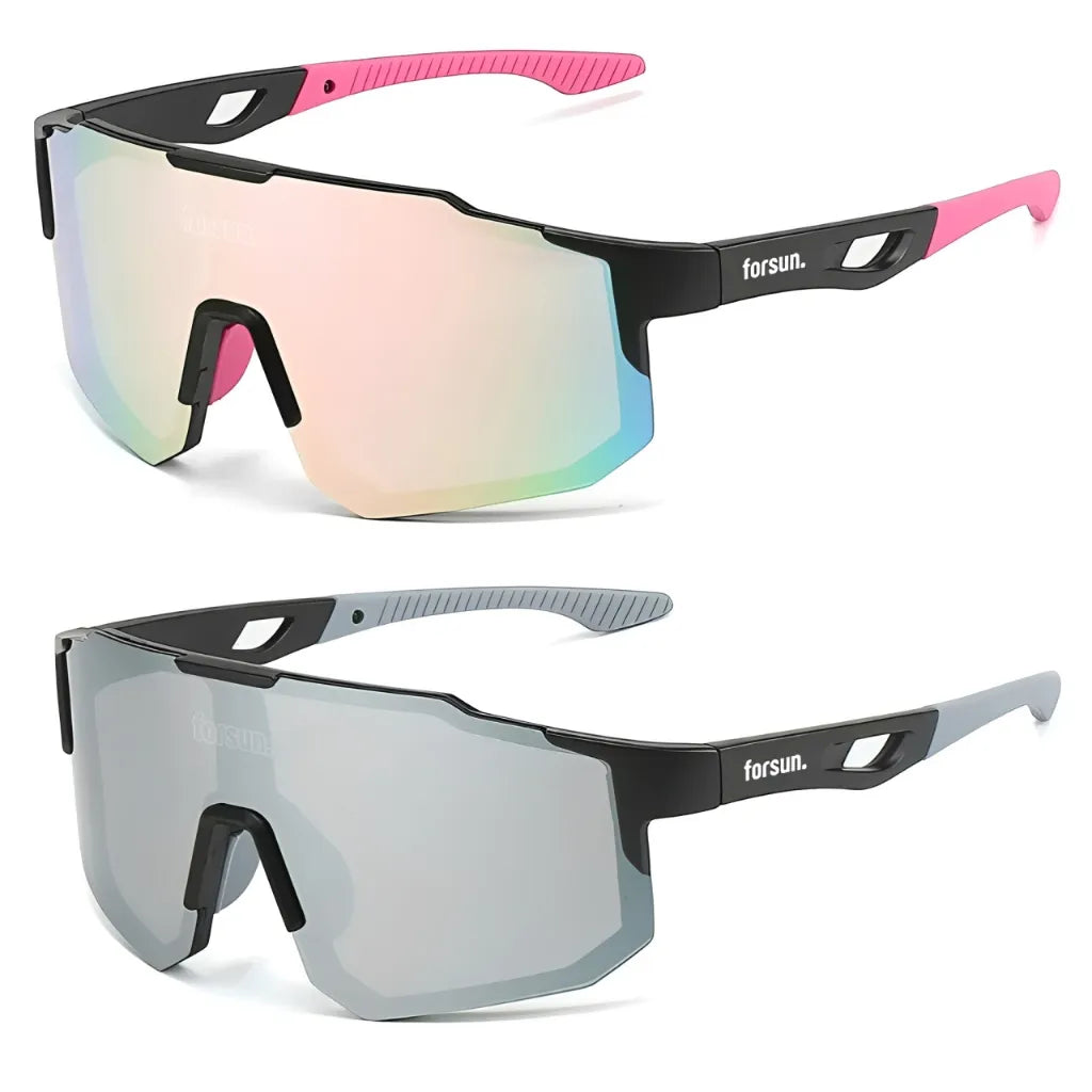 Combo Leve 2 Movement - Óculos de Sol Esportivo para Corrida Ciclismo e Beach Tennis