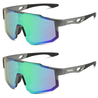 Combo Leve 2 Movement - Óculos de Sol Esportivo para Corrida Ciclismo e Beach Tennis
