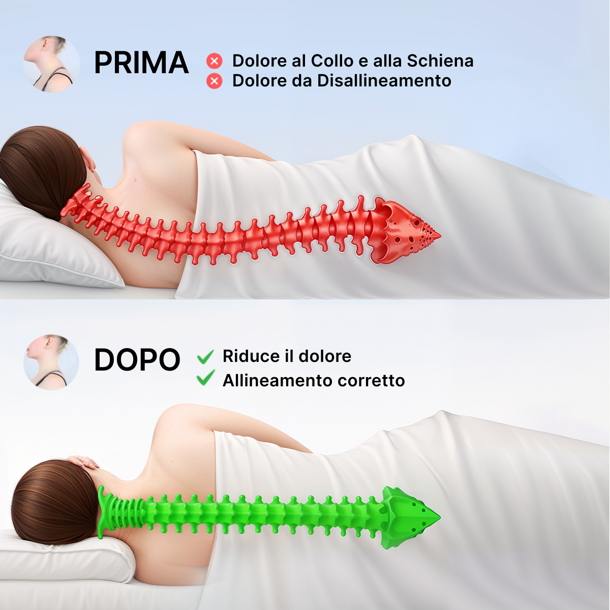 OrthoSleep™ – Travesseiro Cervical Ortopédico Anti Dor no Pescoço