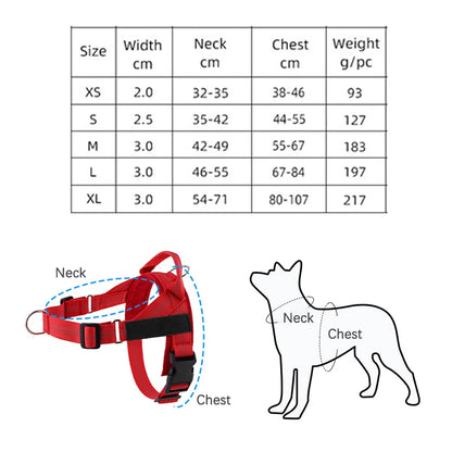 Personalized Reflective No Pull Harness for Small Medium Dog Washable Explosion-proof Comfort Dog Harnesses Pechera Para Perro