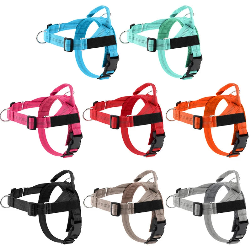 Personalized Reflective No Pull Harness for Small Medium Dog Washable Explosion-proof Comfort Dog Harnesses Pechera Para Perro