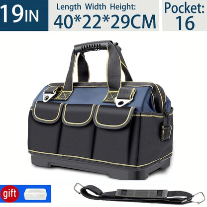 Bolsa de Ferramentas Multifuncional 13 a 23 Polegadas – Impermeável para Eletricistas