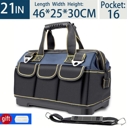 Bolsa de Ferramentas Multifuncional 13 a 23 Polegadas – Impermeável para Eletricistas
