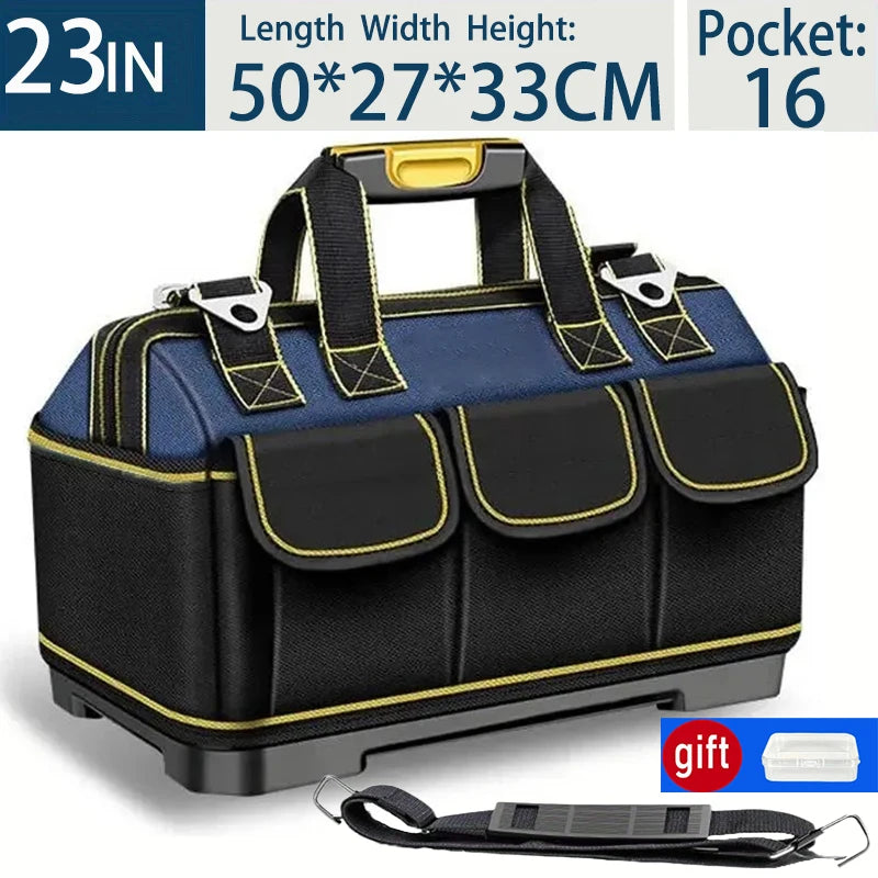 Bolsa de Ferramentas Multifuncional 13 a 23 Polegadas – Impermeável para Eletricistas