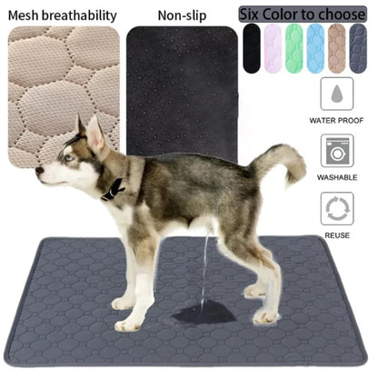 Tapete Higiênico Absorvente Lavável e Reutilizável para Cães e Gatos