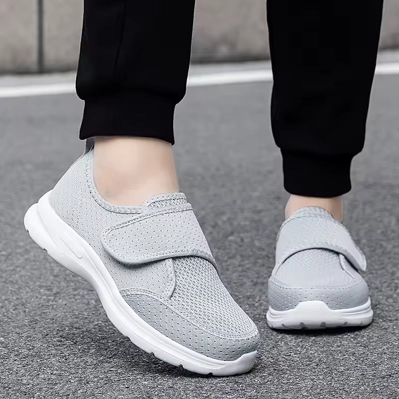 Sapato Ortopédico Feminino para Pés Inchados e Sensíveis