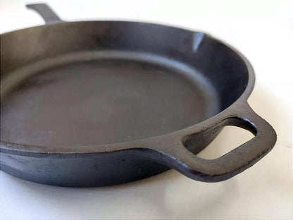 Frigideira de Ferro Fundido Cabo de Ferro 30 Cm (frigideira de ferro grande) - Libaneza