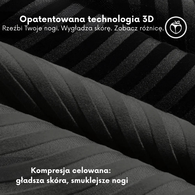 Legging Modeladora 3D Lunare Bege – Efeito Anticelulite