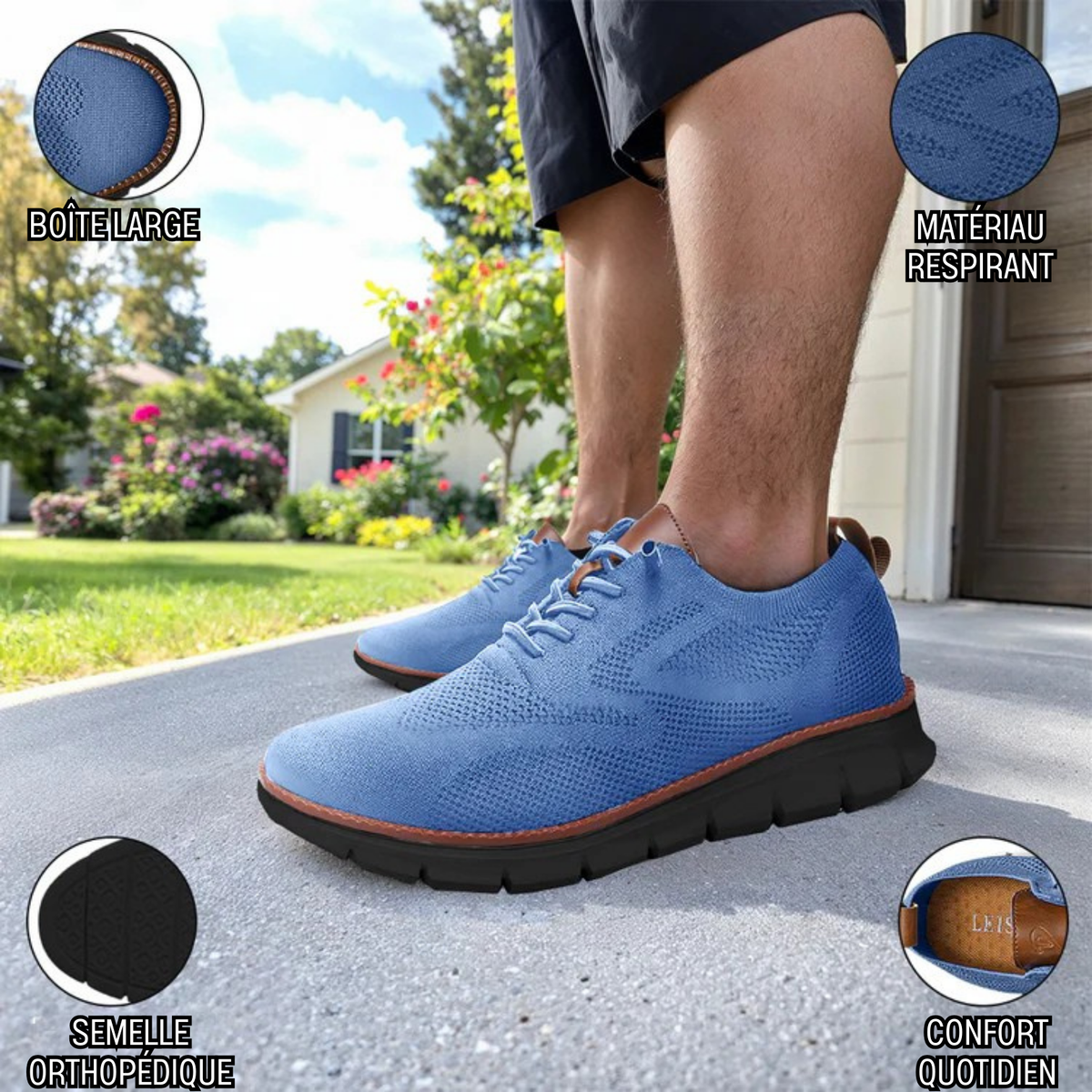 Tênis UrbanFit™ UltraConfort – Design Clássico com Preço Justo
